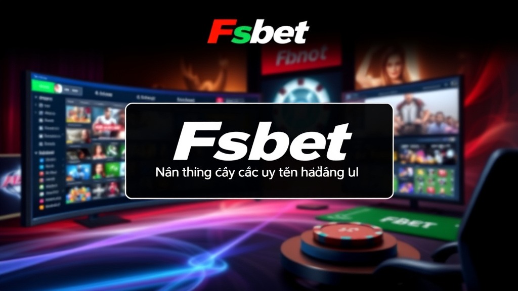 Khám Phá Cổng Game Fsbet – Địa Chỉ Cá Cược Đáng Tin Cậy Hàng Đầu Với Nhiều Kèo Nhà Cái Hot Nhất